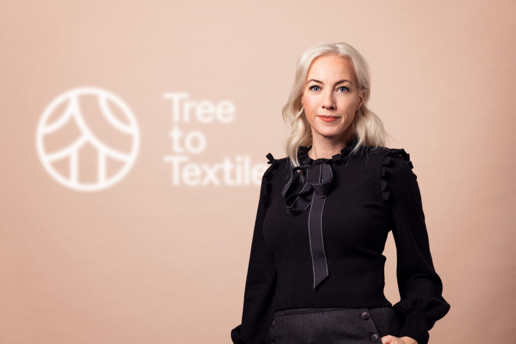 Sigrid Barnekow är VD för Tree to Textile.